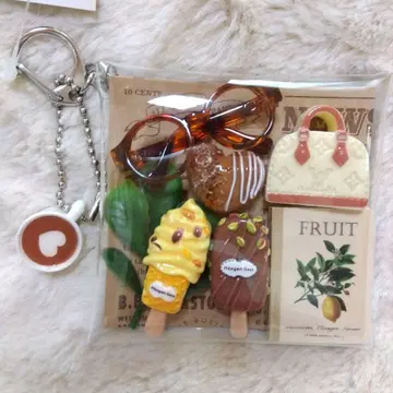 가챠 파우치 브라운