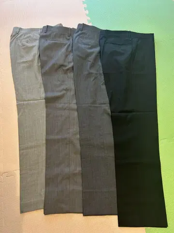 허리 79cm 슬랙스 4세트