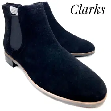 [ 미사용 전시품 ] Clarks 클락스 스웨이드 사이드 고어 부츠