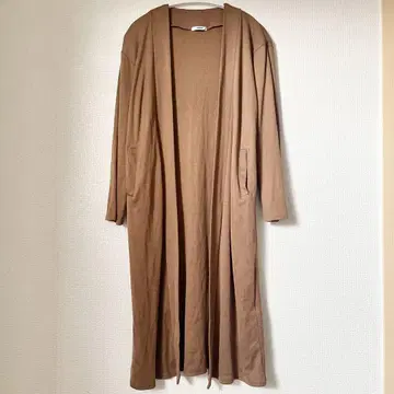 MURUA 무루아 롱 가디건 가디건 브라운 긴팔 겉옷