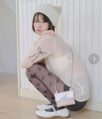 smyeon 타투 튤 롱 슬리브