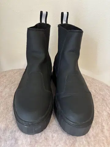 PUMA 블랙 사이드 고어 부츠