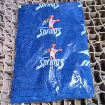 Springs 로고 타월 파랑