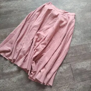 핑크 플레어 스커트 허리 64-67cm