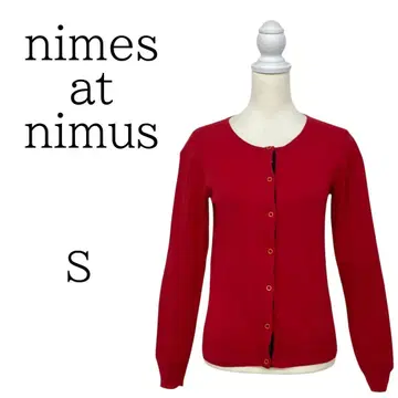 nimes at nimus 레드 가디건 S