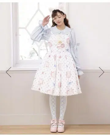 axes femme 프린트 드레스 고양이