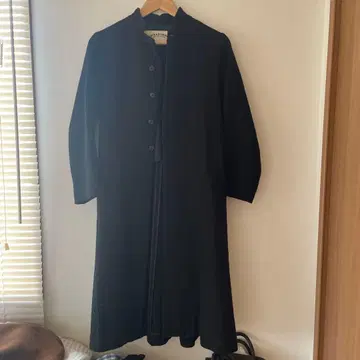 ARTS & SCIENCE 블랙 롱 코트