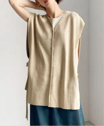 AMERI 아메리빈티지 2WAY BIB LAYERED KNIT