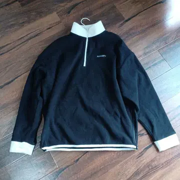 Subciety 플리스 하프 지퍼 XL