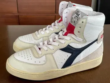 새상품 디아도라 헤리티지 MI BASKET 27cm 화이트 이탈리아제