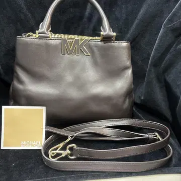 MICHAEL KORS 브라운 숄더백