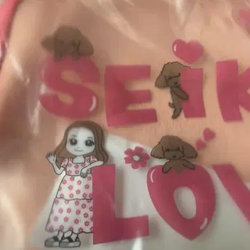마츠다 세이코 콘서트 굿즈 클리어 파우치