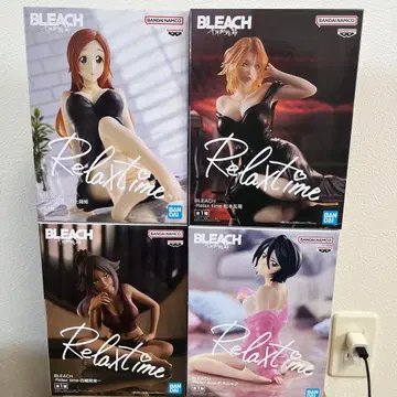 BLEACH Relax time 피규어 4체 세트