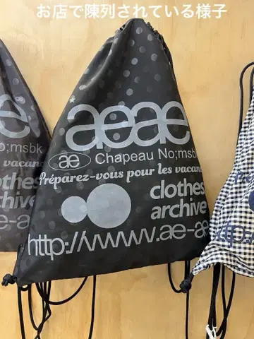 한국 aeae 냅색 도트 블랙 새상품 무료배송