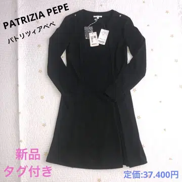 PATRIZIA PEPE 원피스 블랙 긴팔
