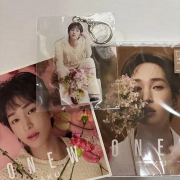 온유 ONEW SAKU VOS반 + 오리지널 아크릴 키링 + 스티커