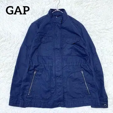 [ 갭 ] GAP 코튼 블루종(M) 겉옷 워셔블 네이비