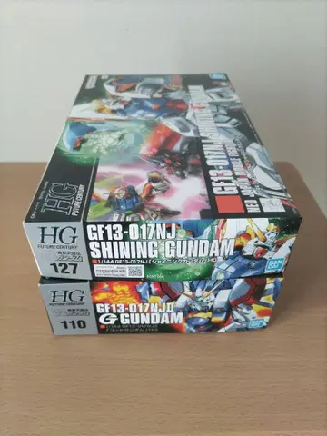 HG 샤이닝 건담 & G 건담 세트
