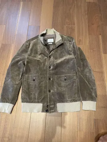 ZARA MAN 브라운 스웨이드풍 자켓 L