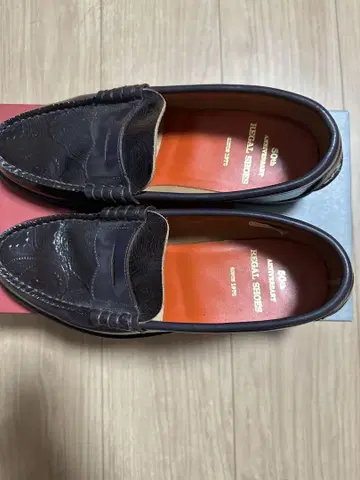 REGAL 50th ANNIVERSARY 로퍼 페이즐리 무늬
