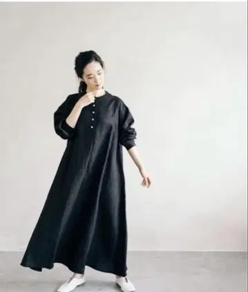 아틀리에 후와리 HOPE 긴팔 롱 원피스