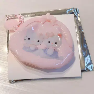 산리오 요시토쿠 콜라보 가마구치 키링