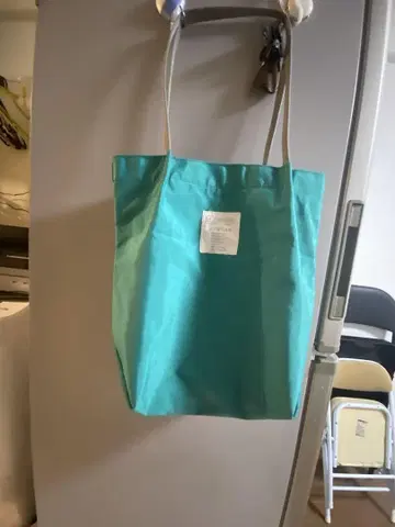 터콰이즈 심플 토트백