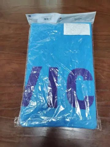 VICTAS 로고 타월 파랑 약 60cm x 120cm