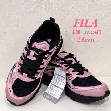 새상품 [ FILA ] 휠라 인테란 스니커즈 핑크 24cm