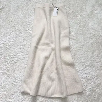 23aw 오라리 milled french merino rib knit