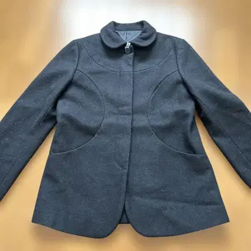 A/T 에이티 울 피코트 M 사이즈 블랙