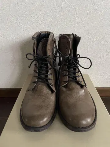 브루노 보르데세 BRUNO BORDESE 천연 가죽 부츠 38