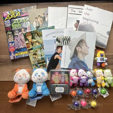 AAA 10th Anniversary DVD Book 세트 굿즈