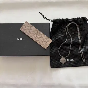 M.U.L. 코인 펜던트 목걸이 MULA028