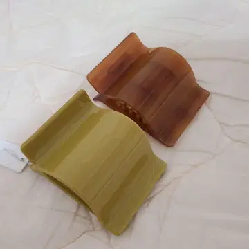 새상품! 택 포함 GOLDY 와이드 웨이브 아세치 헤어 클립