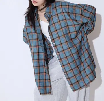 JEANASIS 지나시스 모듬 체크 셔츠