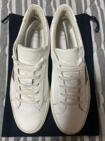 LARDINI / 라르디니 화이트 가죽 스니커즈