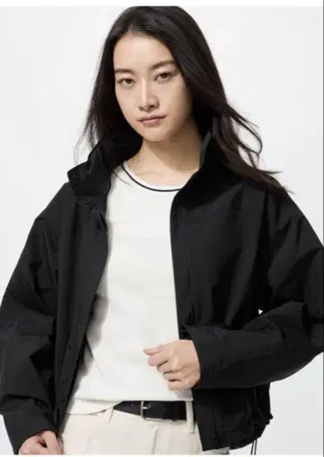 UNIQLO 윈드프루프 스탠드 블루종