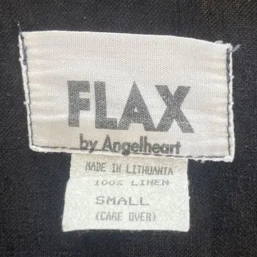 FLAX by Angelheart 린넨 셔츠 자켓 긴팔 블랙 S