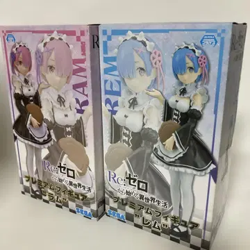 Re: 제로부터 시작하는 이세계 생활 프리미엄 피규어 렘 라무 세트