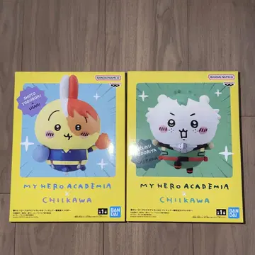 나의 히어로 아카데미아 x 치이카와 (먼작귀) 피규어 2체 세트