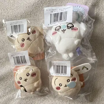 치이카와 (먼작귀) 토끼투성이 복권 모몽가투성이 봉제 인형 마스코트 E상