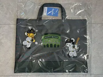 familiar 고시엔 한신 타이거즈 데님 백