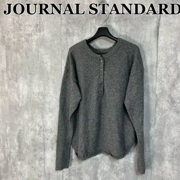 JOURNAL STANDARD 울 캐시미어 헨리넥 풀오버