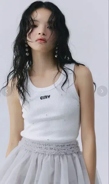 EIMY ISTOIRE 비쥬 탱크탑 택 포함 미사용