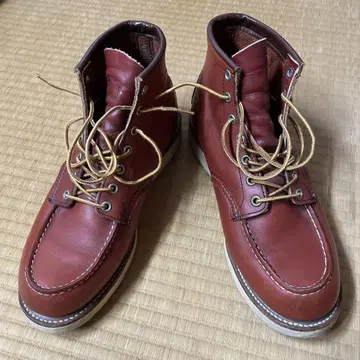 REDWING 워크 부츠 빨간색 구깃털 택 Made in USA