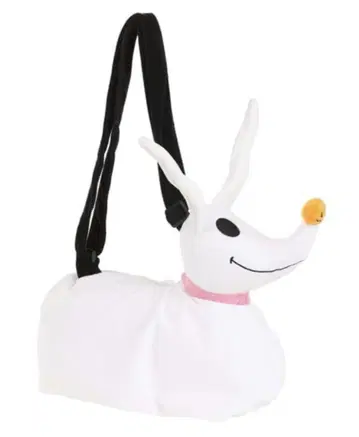 미국 디즈니 한정판 나이트메어 제로 봉제 인형형 크로스 바디백