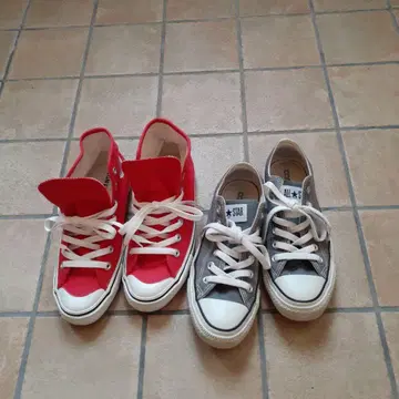 CONVERSE 하이컷 스니커즈 스니커즈 세트