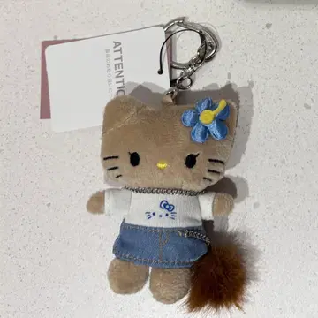 헬로키티 봉제 인형 키링