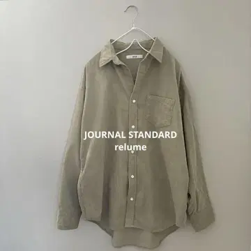 저널 스탠다드 relume 코듀로이 셔츠